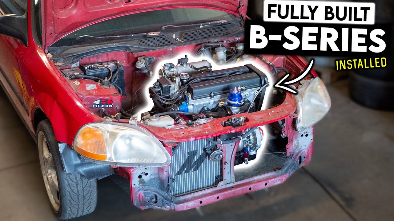 FULLY BUILT Honda B18 Ready For BIG POWER!