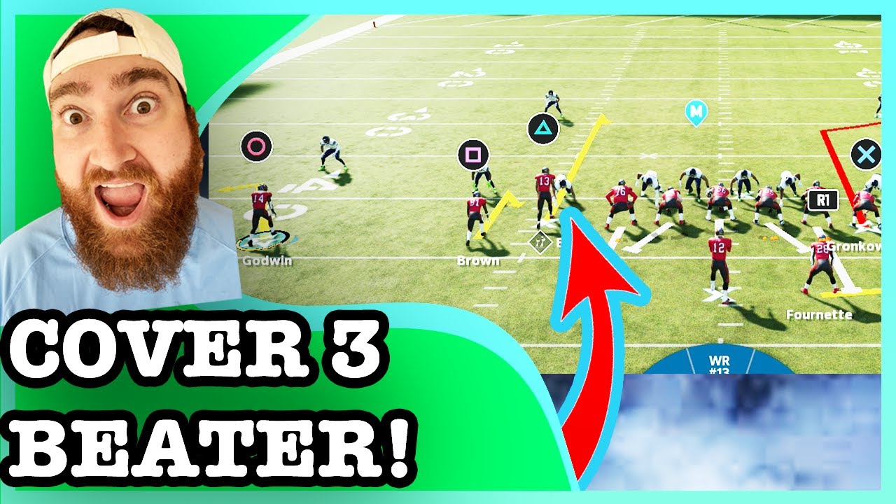 EASY WAY TO BEAT COVER 3 in MADDEN 21 | BASIC TIPS ARE UNSTOPPABLE!