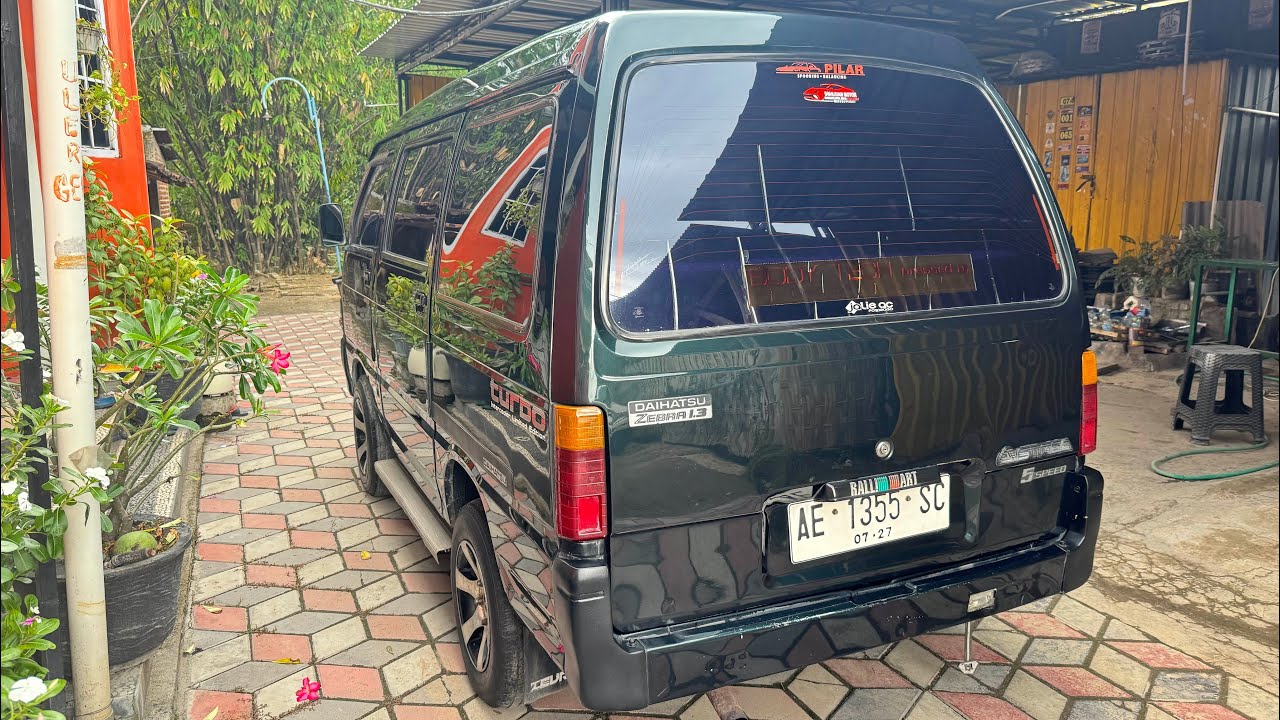 Zebra 1.3 Body Tech kupu-kupu tahun 1995 barang Langka ANTIK istimewa dikelasnya SIAP Di CACAT👍🏻👍🏻👍🏻