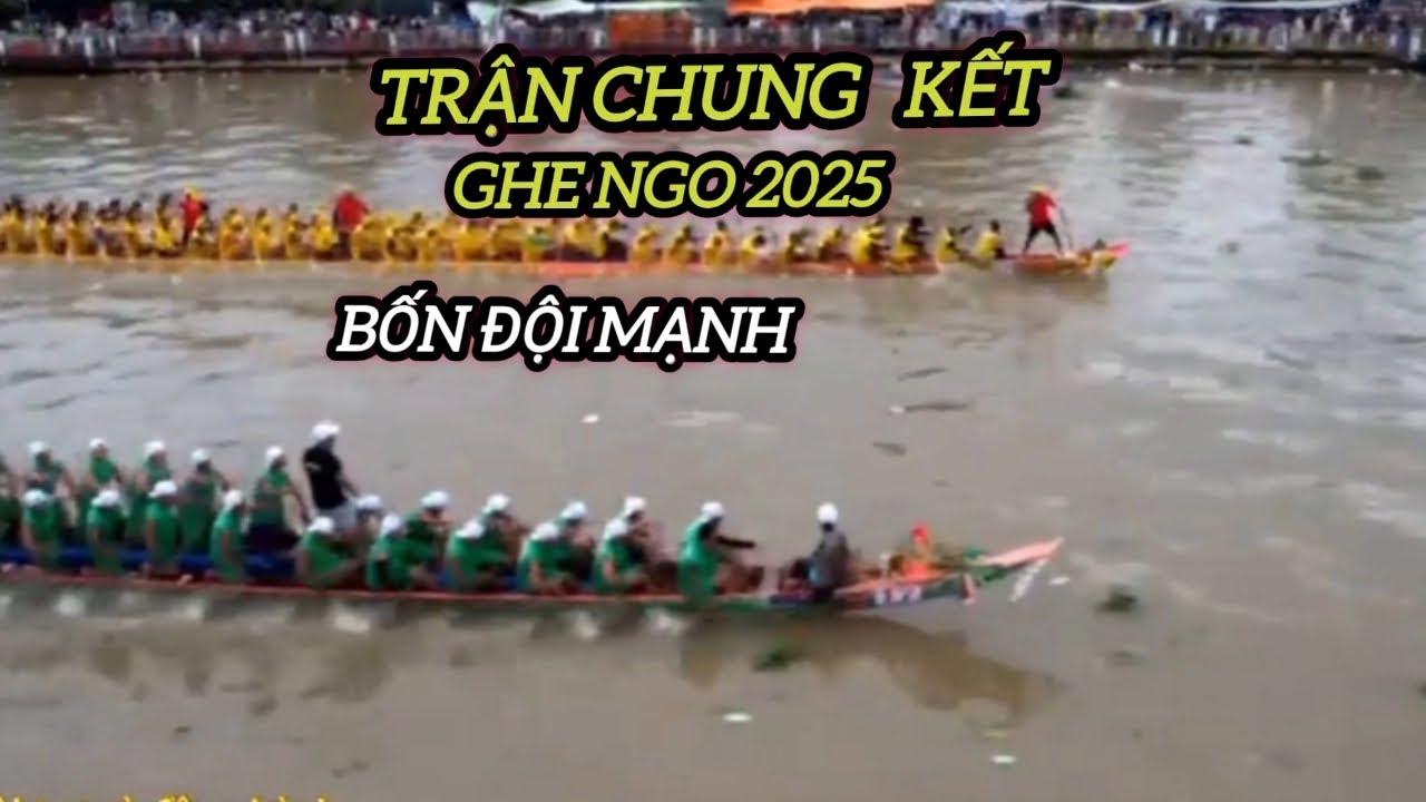//Đua Ghe ngo 2025// Vòng chung kết,ghe nào sẽ giành được cúp vàng 