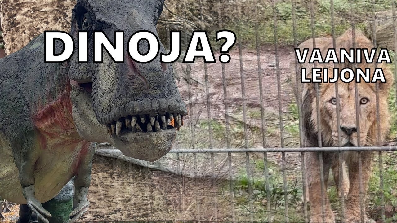 KORKEASAAREN DINOSAURUKSET JA VAANIVA LEIJONA!