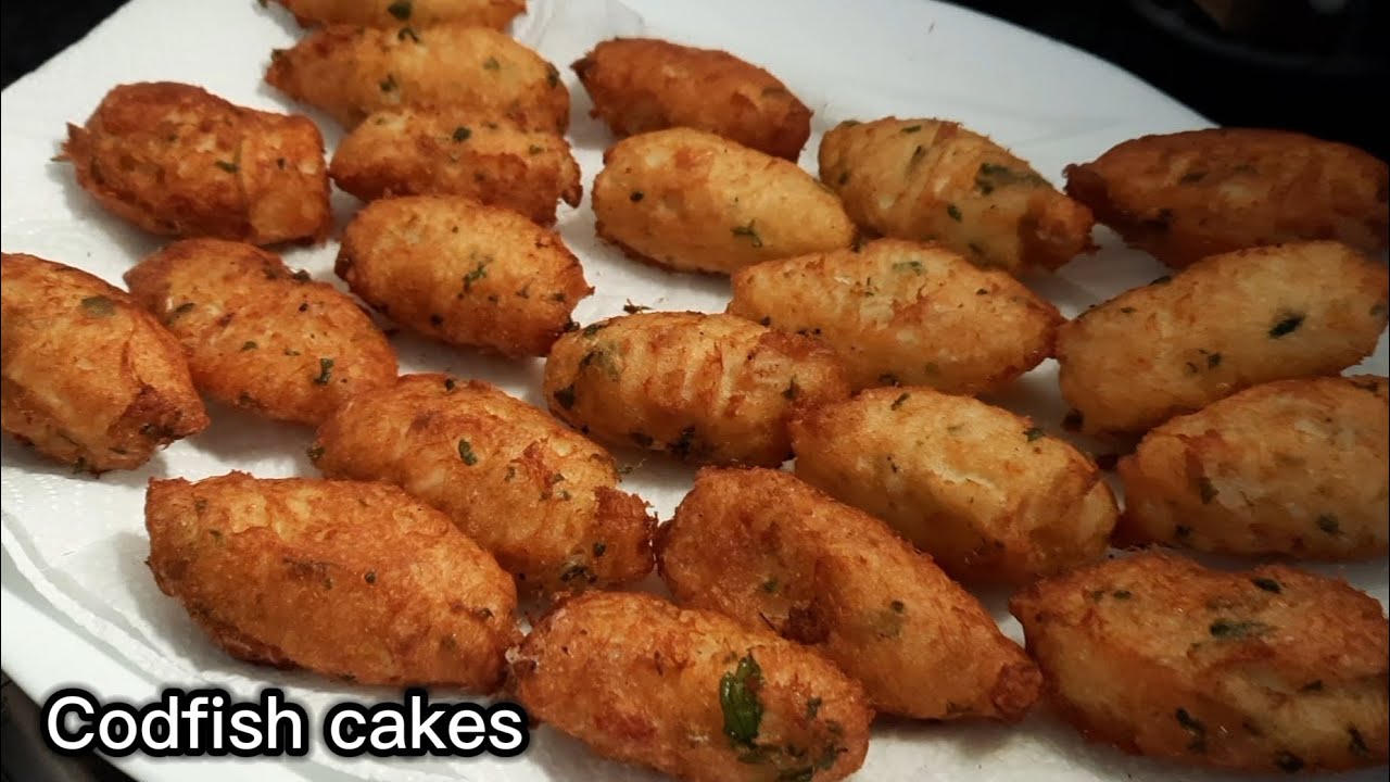 CODFISH CAKES - PORTUGUESE 
