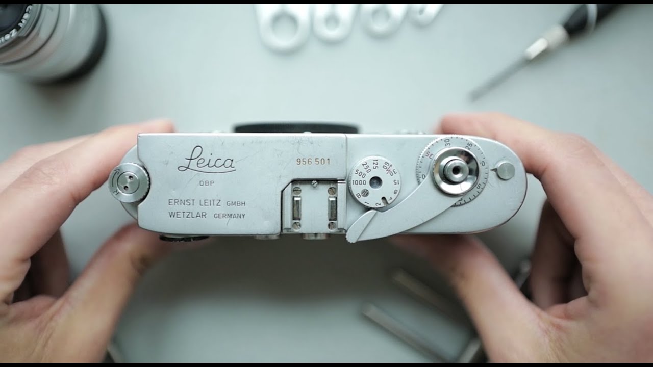 Leica M2 Top Plate Removal & Repair