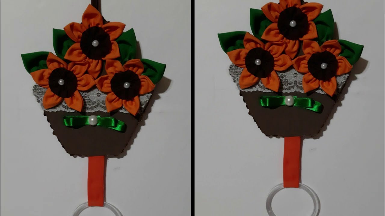 Ideias com papelão e fuxico