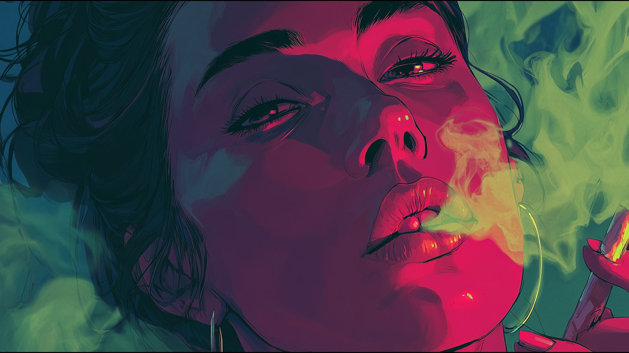 &ldquo;Light One & Ride&rdquo; &mdash; 420 Night Drive Vibes  Chill Rap &bull; Bluesy Hip Hop &bull; Stoner Mood