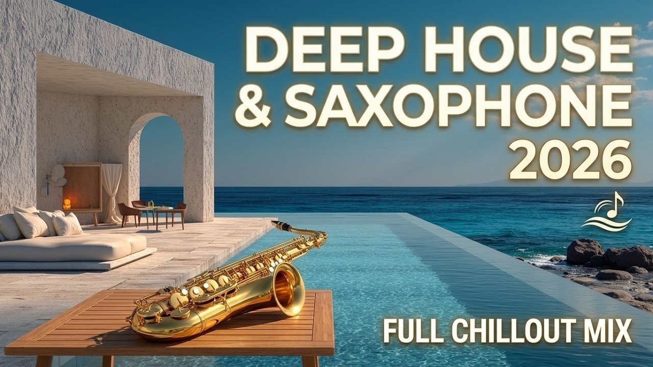 Luxury Sax Deep House 2026 | Sunset Lounge Music & Smooth Saxophone Music for Relaxing Mix