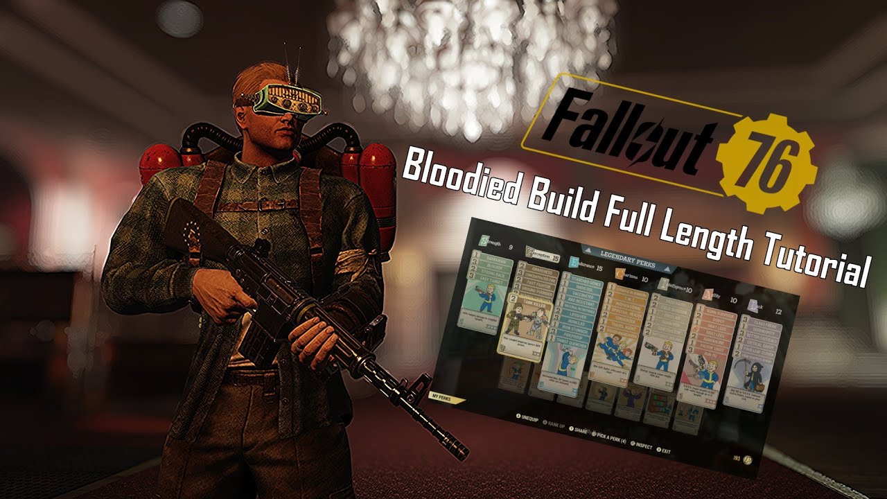 Лучший туториал по сборке Bloodied для Fallout 76