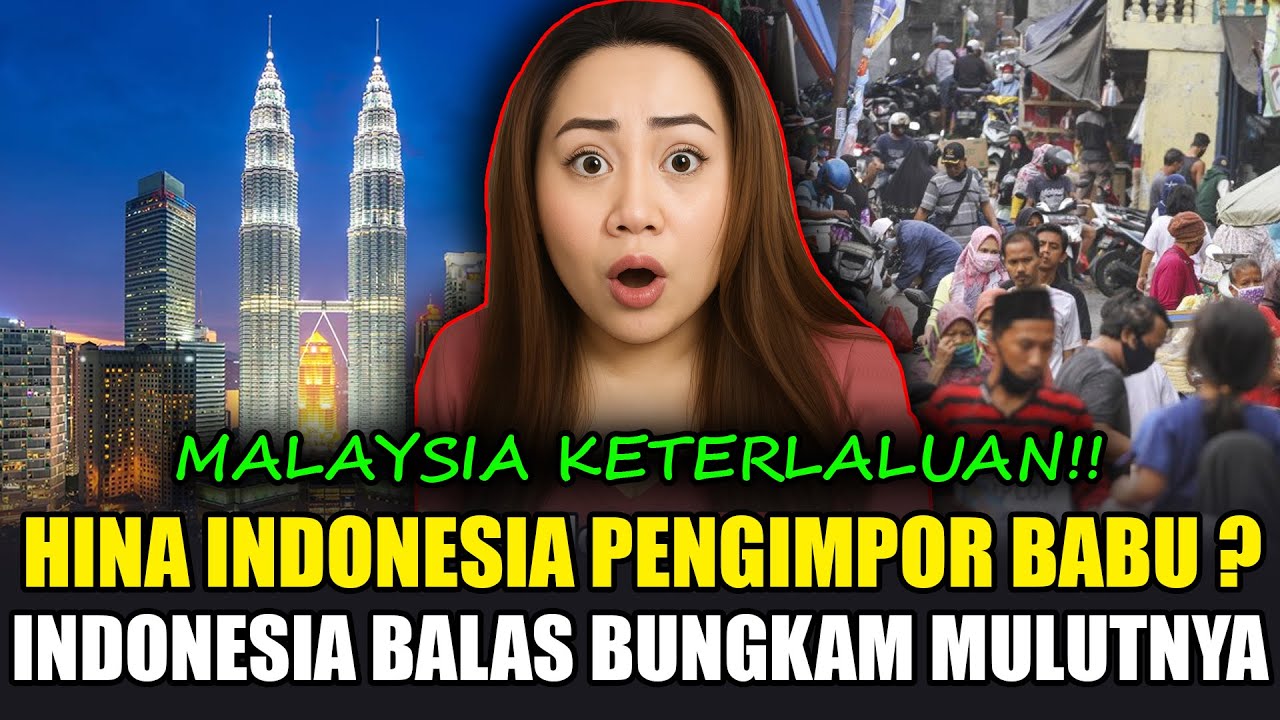 NETIZEN MALAYSIA HINA INDONESIA MISKIN & PENGIMPOR BABU‼️INDONESIA KASIH JAWABAN SKAKMAT! 😱