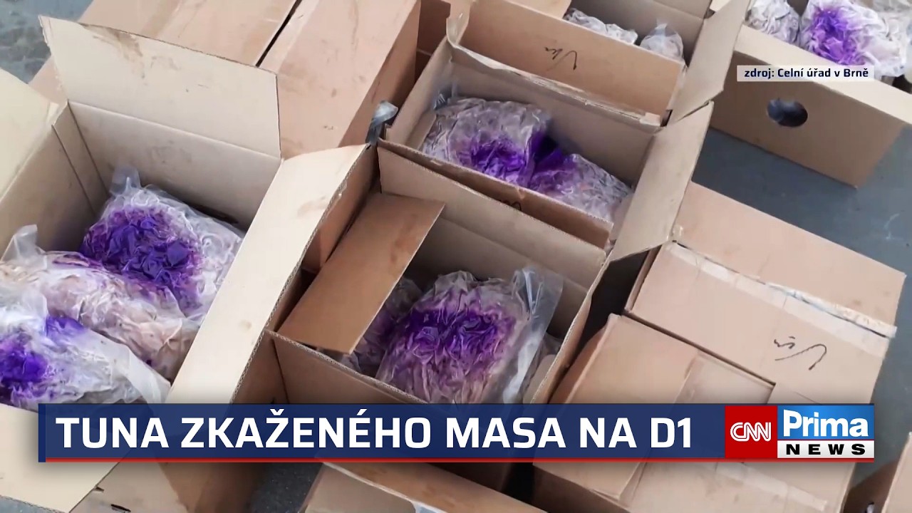 Tuna zkaženého masa na D1: Cizinci vezli kachny bez chlazení, hrozí jim pokuta 50 milionů