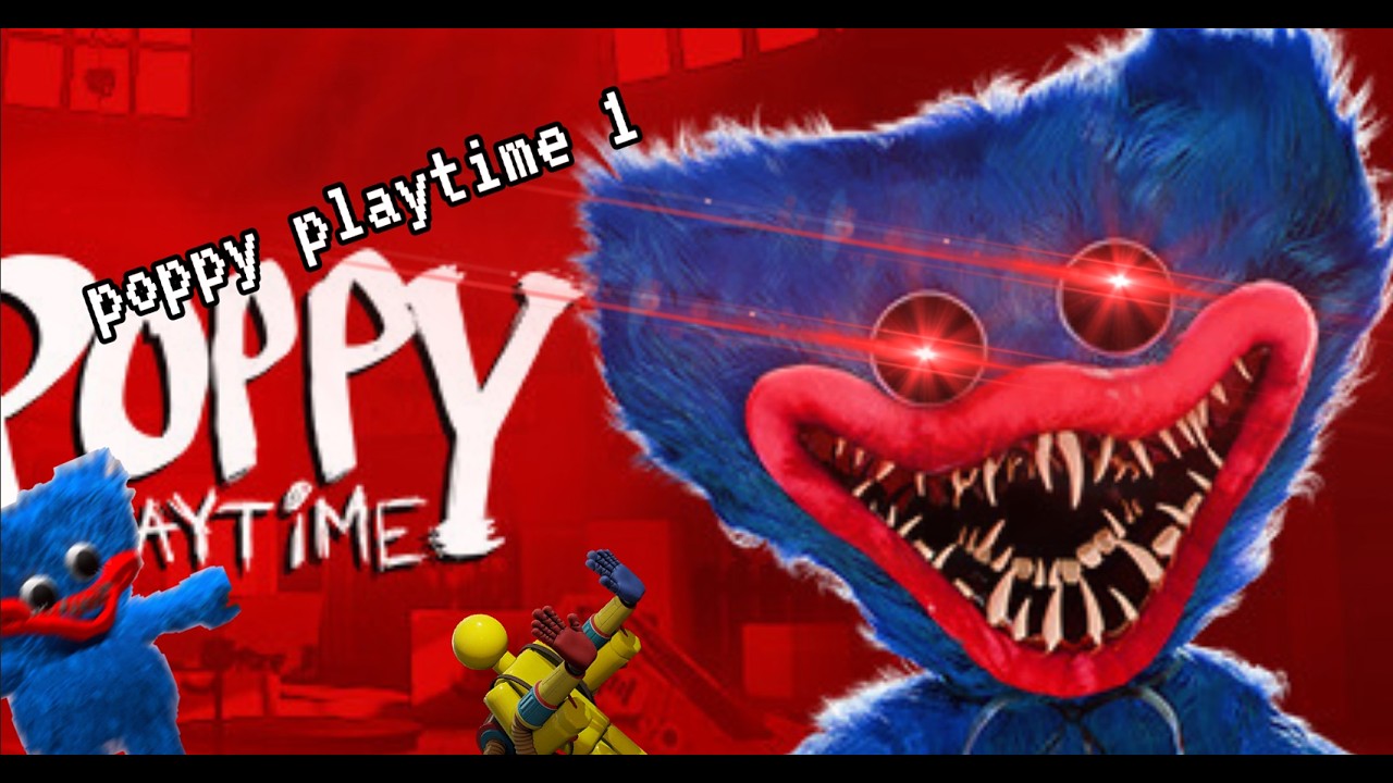 jugando poppy playtime capitulo 1!