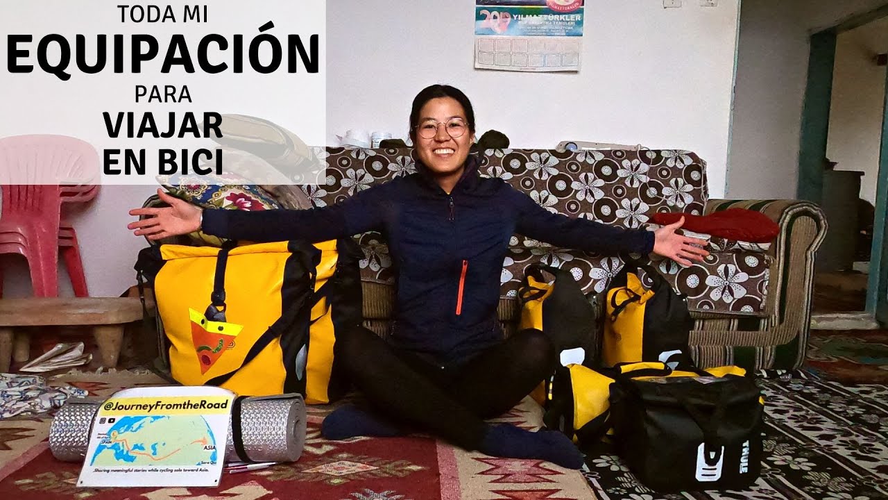 Mi EQUIPACIÓN para un VIAJE por el MUNDO en BICICLETA | Revisión tras 8 MESES de viaje
