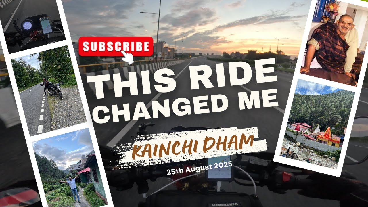 Greater Noida to Kainchi Dham Bike Ride | Monsoon Road Trip & Travel Guide 2025