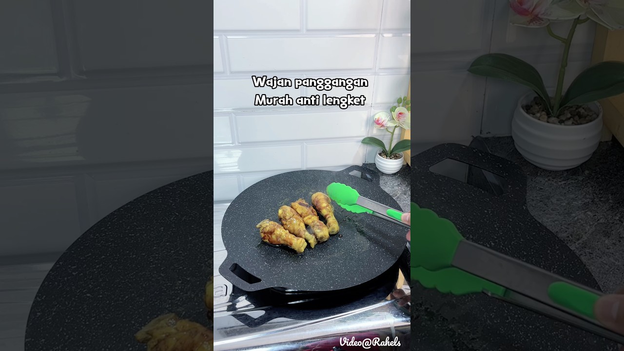 Manggang ayam pakai wajan anti lengket 