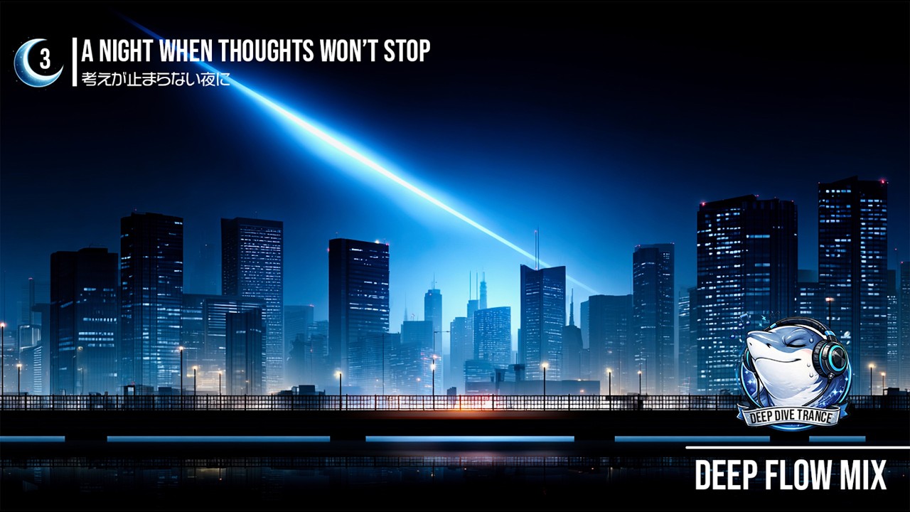 Deep Flow – Melodic Trance 60min | A Night When Thoughts Won’t Stop | Vol.3