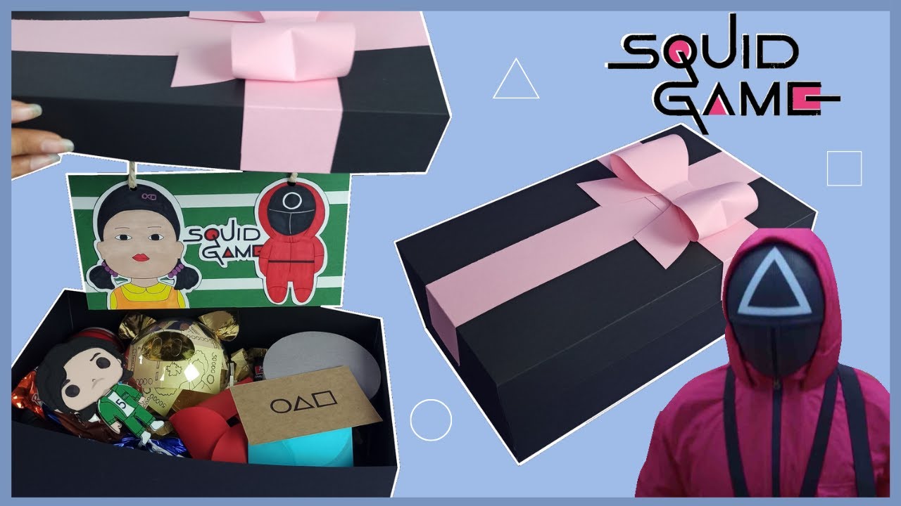 CAJA sorpresa EL JUEGO DEL CALAMAR || DDAJKI || DALGONA CANDY || IVONNE E IVETTE
