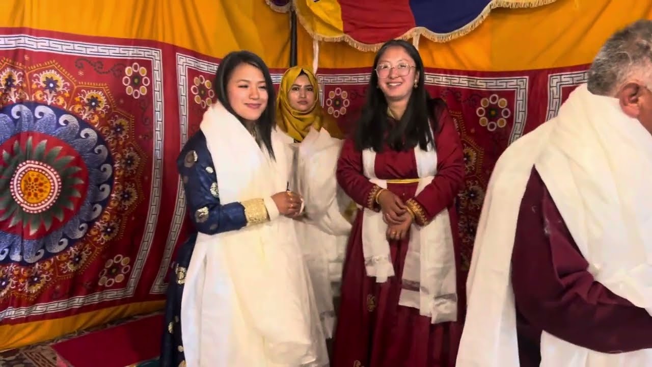 Sonam Yangzom weds Stanzin Nurbu.💫