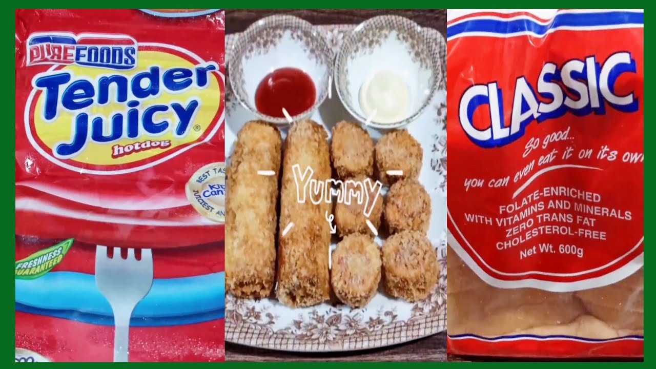 Quick & Easy Snacks Hotdog Bread Rolls, Must Try!