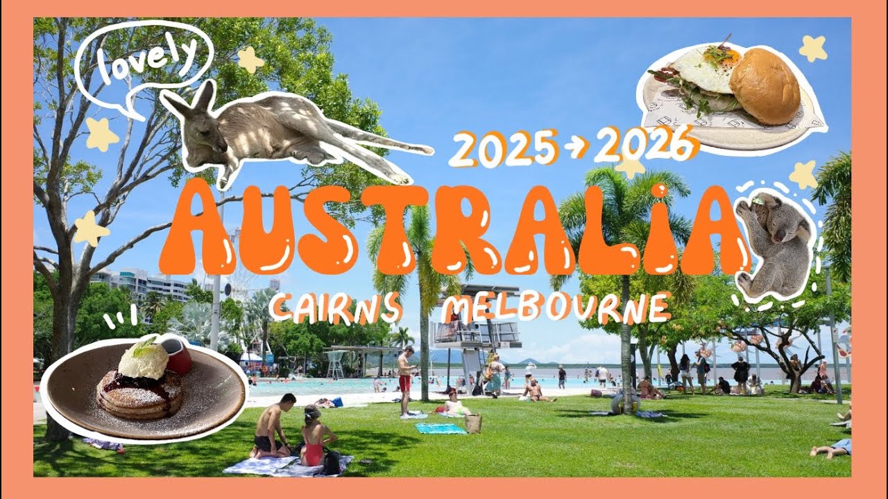 【Australia🇦🇺】年越しオーストラリア🐨ケアンズとメルボルンを巡りました✨