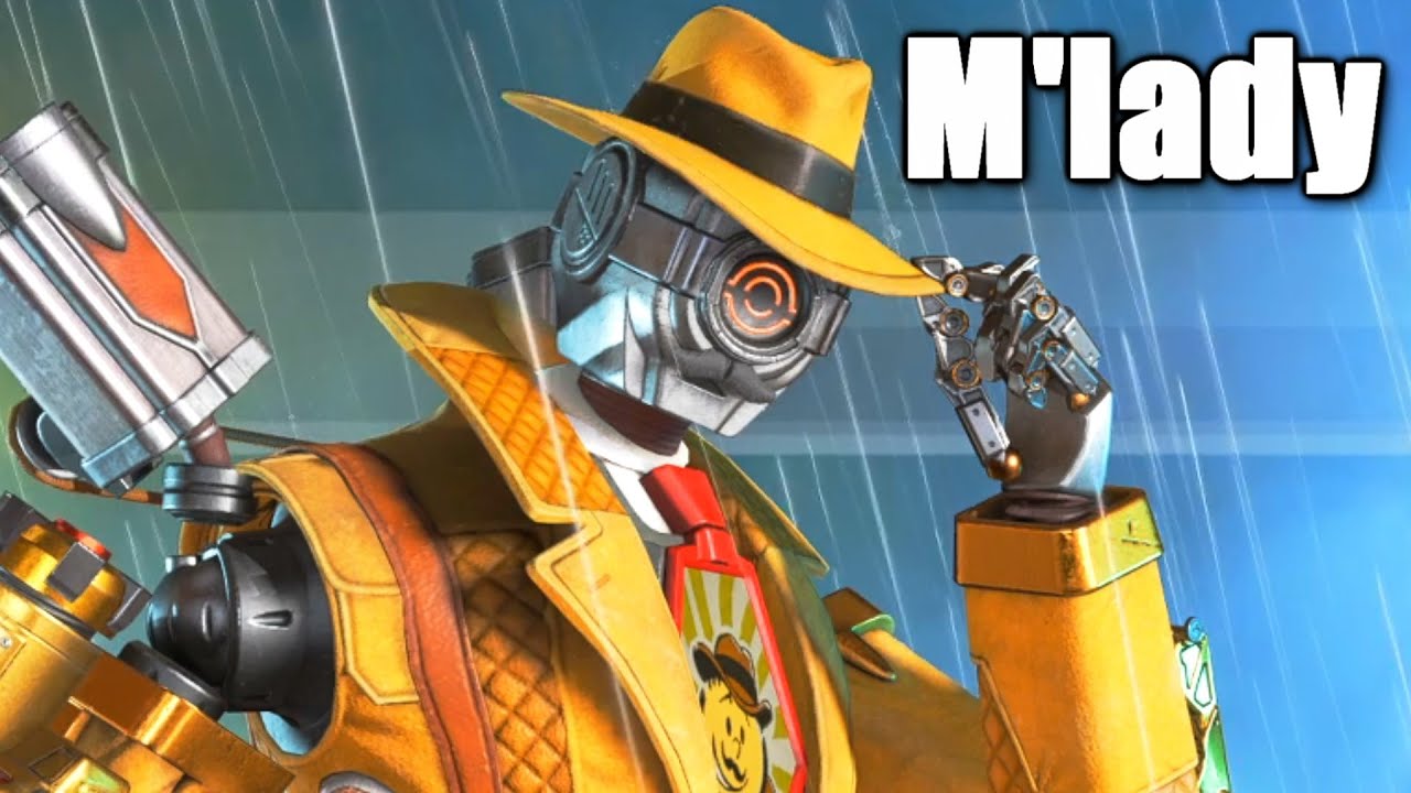 Легендарный облик «Миледи Патфайндер» в Apex Legends