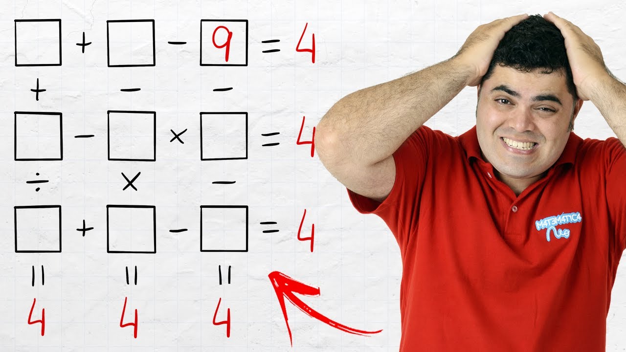 🧠 SÓ GÊNIOS Teste Sua Inteligência com esse DESAFIO VIRAL DE MATEMÁTICA com Procopio Desbugador 😱