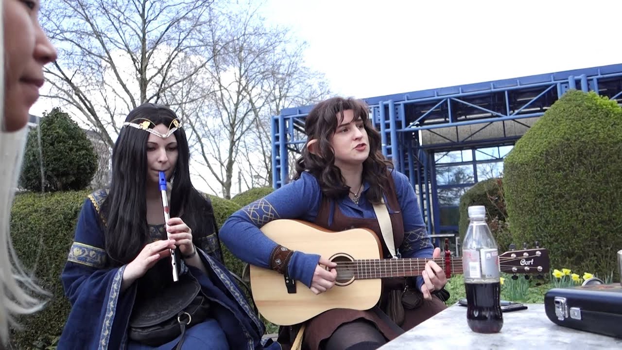 Spontaneous music session at Hobbitcon 3