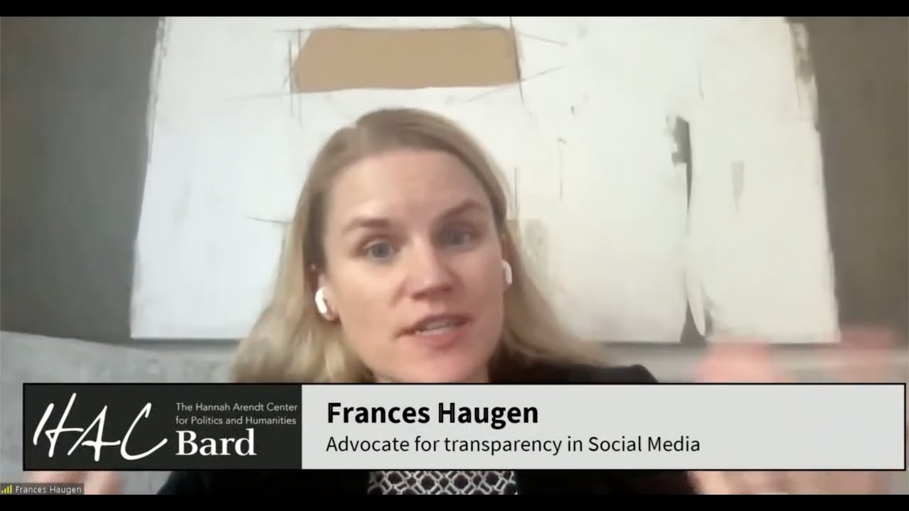 Facebook, Twitter, and the Danger to Public Reason Frances Haugen
