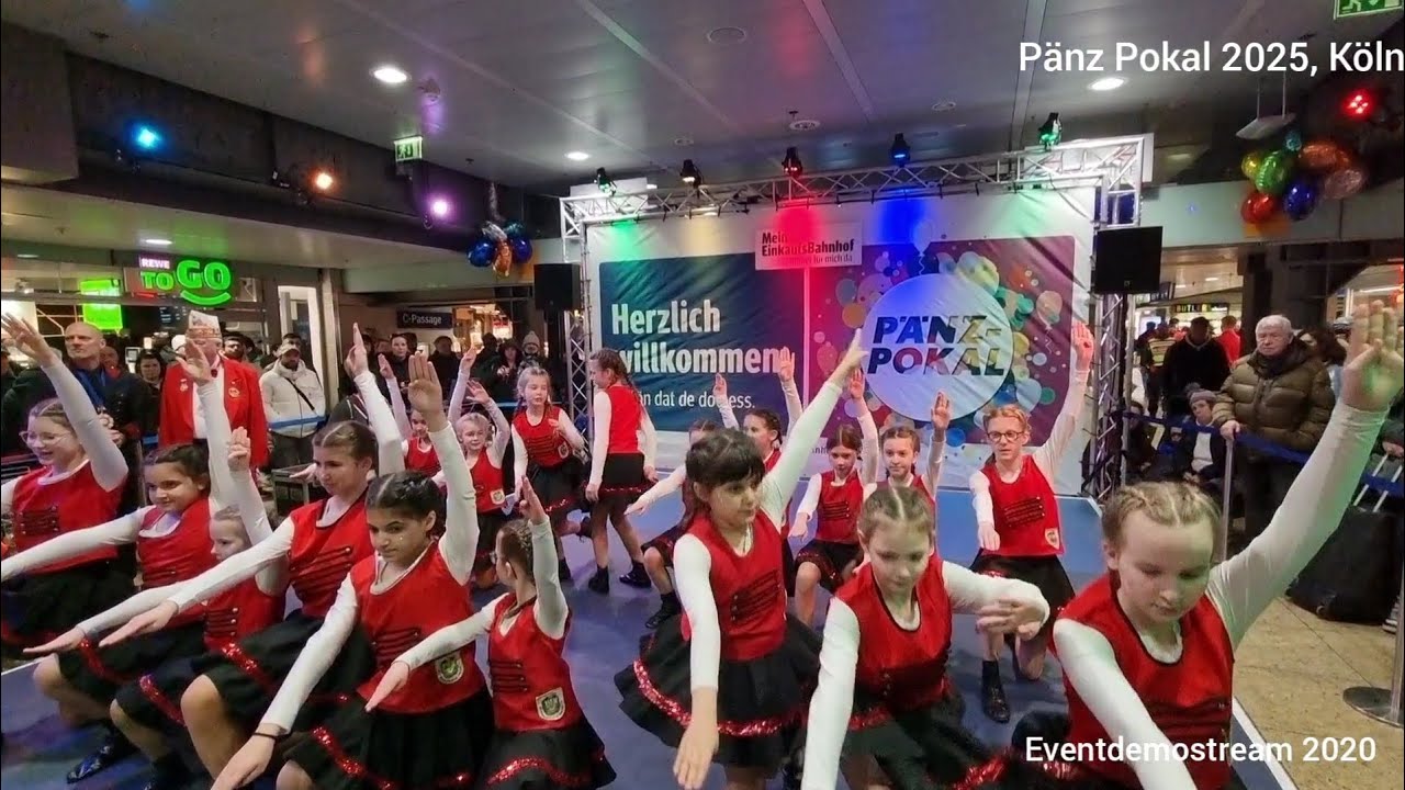 Pänz Pokal 2025 in Köln Karneval Karnevalstanz Tanzexpress der Sonndachsjecke aus Dormagen