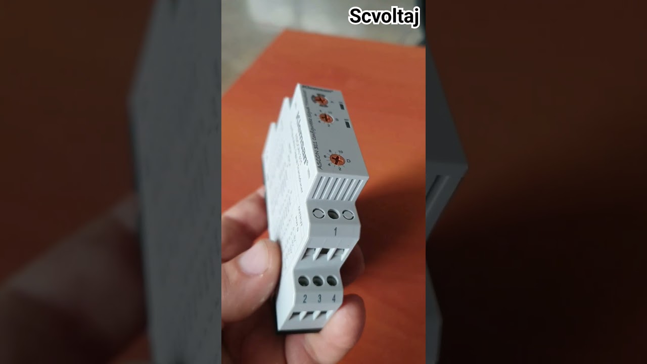Sinyal &ccedil;eviriciler  Signal converter or transducer Klemsan ASKON 311 - VI-DC-I-CFG #scvoltaj #short