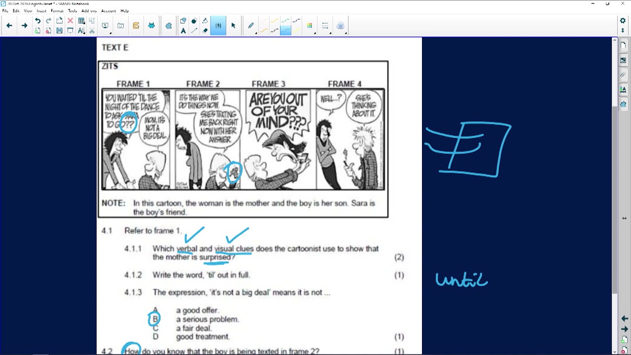 English 2020:  Cartoons