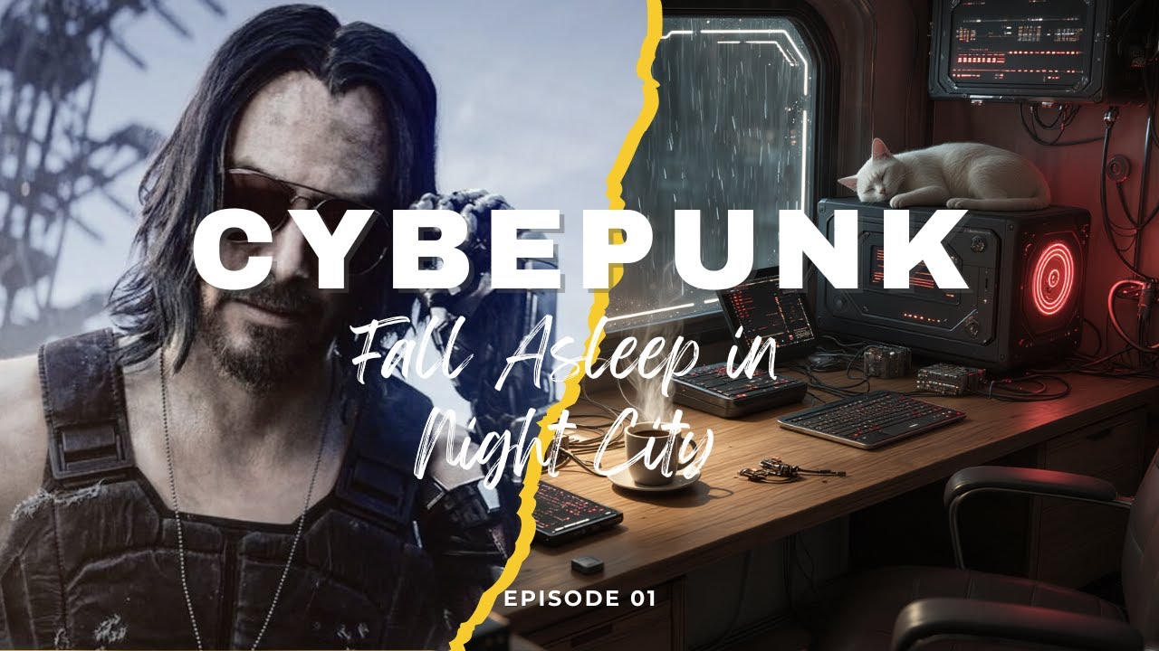 A Short Background Story of the Cyberpunk (Sleep, focus, study)