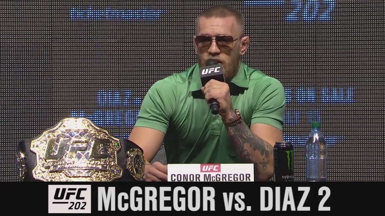 Conor McGregor's best trash talk from the UFC 202 press conference