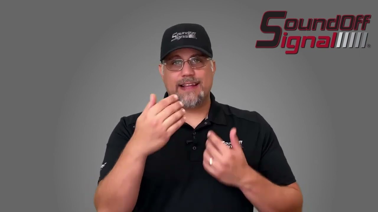 SoundOff Signal nFORCE NXT Lightbar | Single, Dual or Tri Colors | plugs into 500 Series Siren