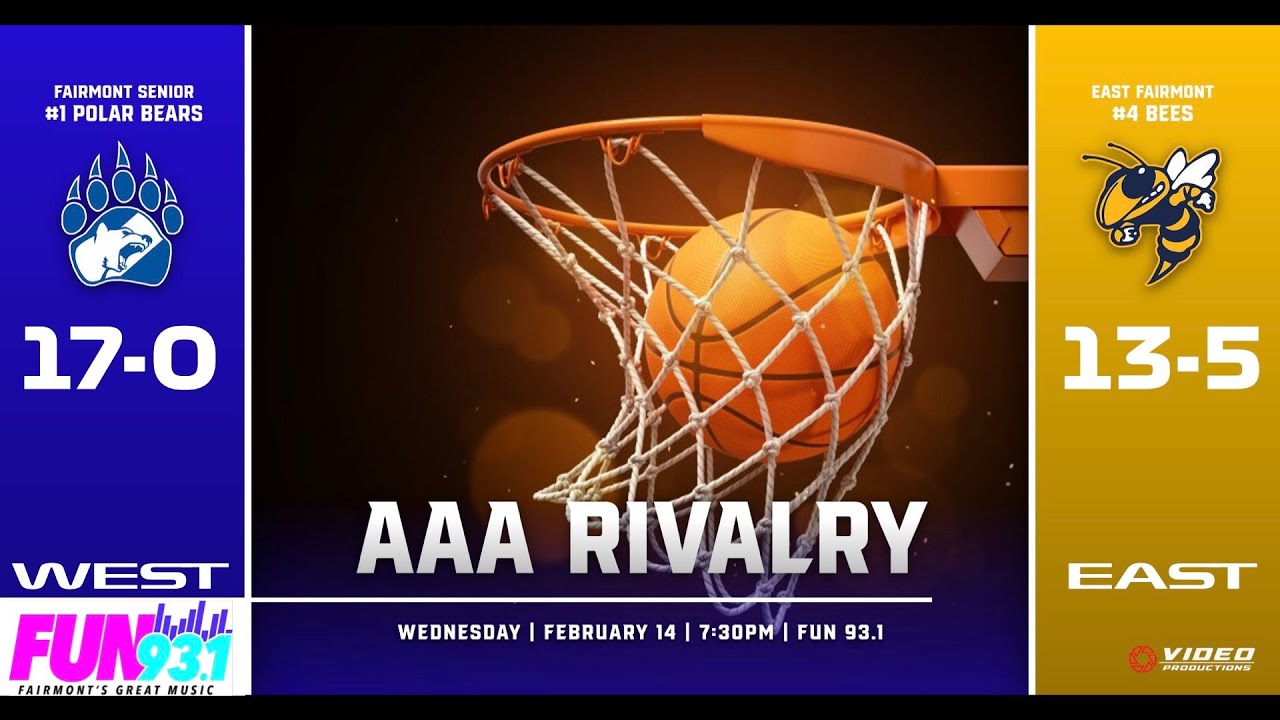 Fairmont Sr vs East Fairmont | 2023-2024 Boys' Basketball *LIVE*