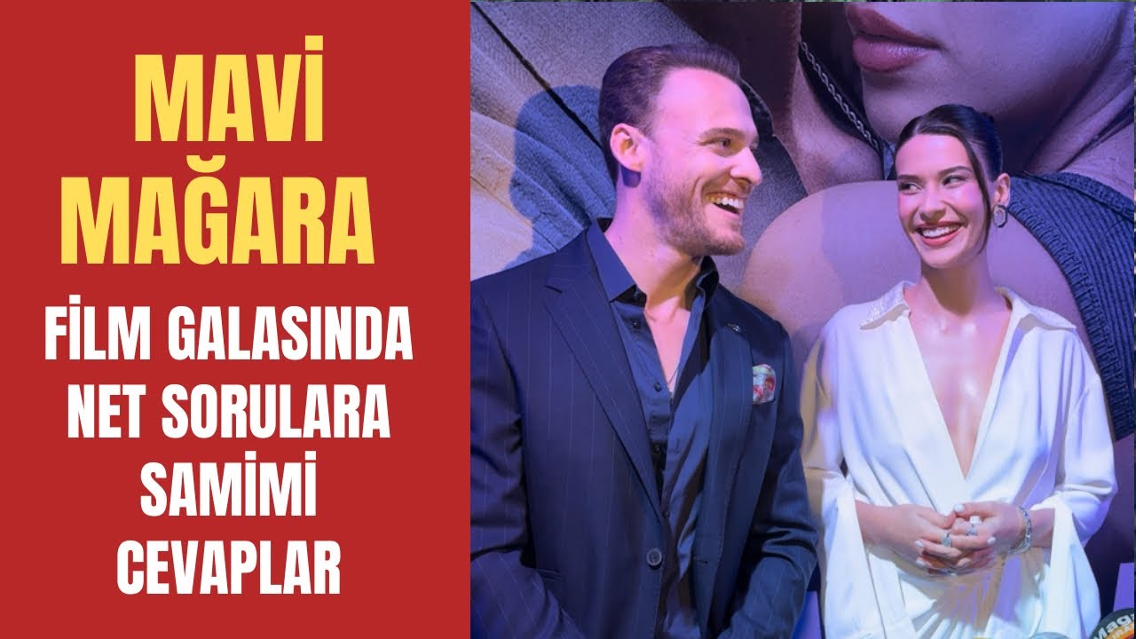 Kerem Bürsin ve Devrim Özkan’ın başrolde olduğu Mavi Mağara filminin galası yapıldı.