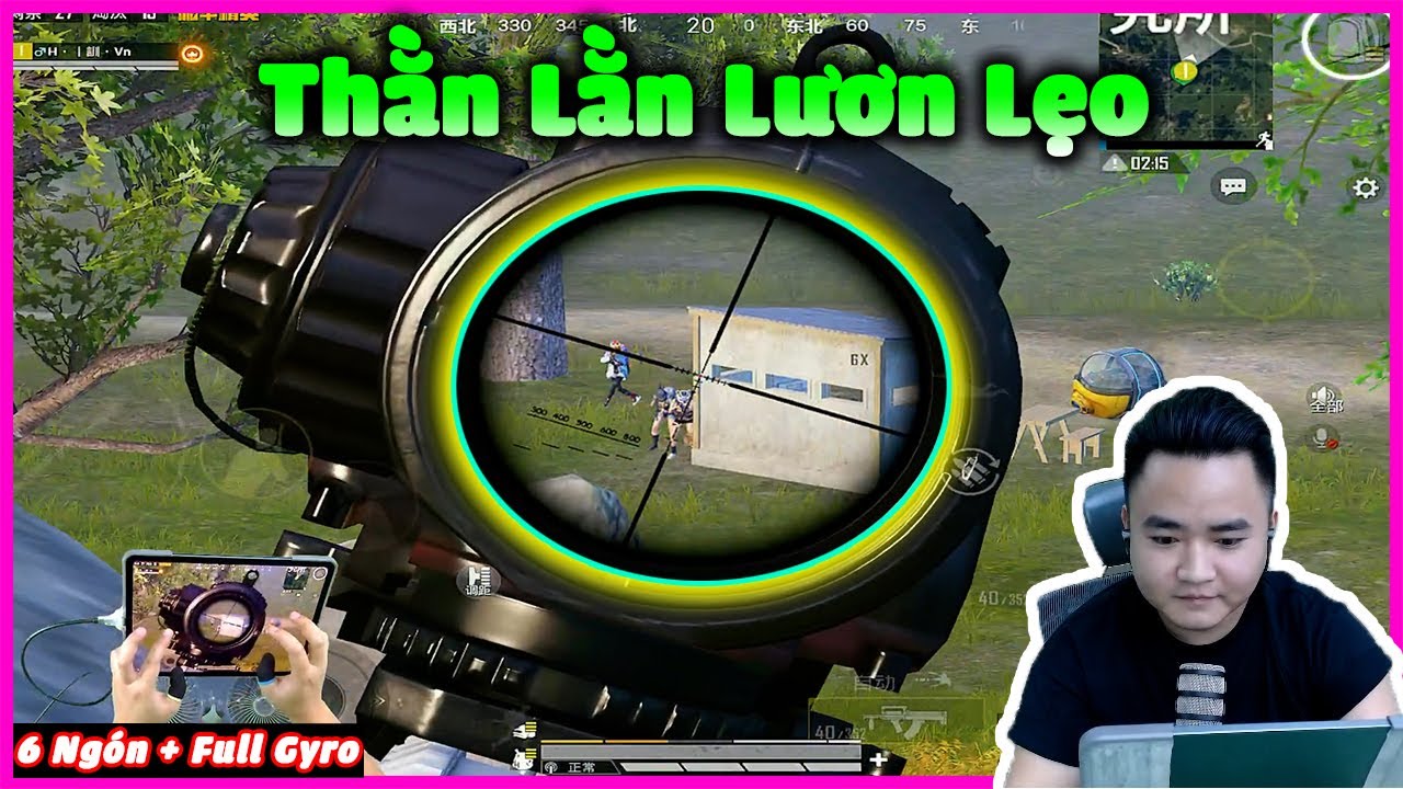 Thằn Lằn China | Sống Trong Sợ Hãi | PUBG Mobile | 6 ngón + Gyro Scope