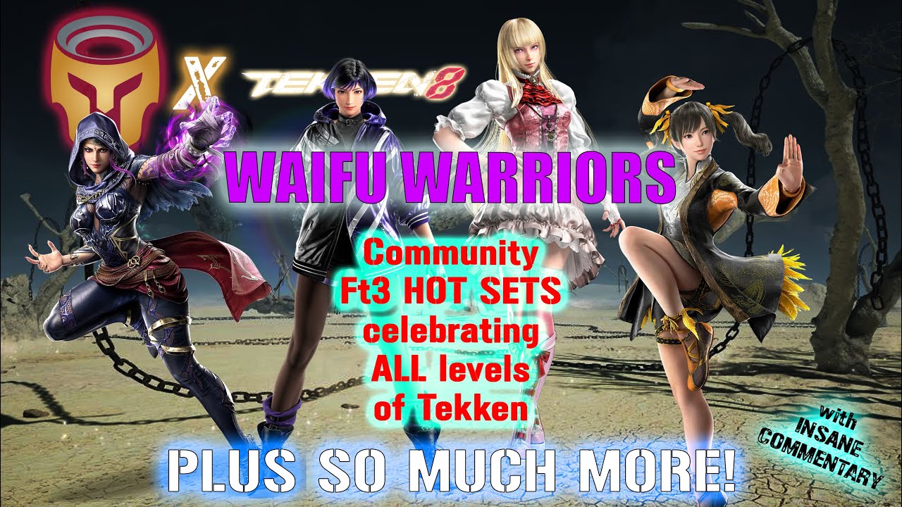 Tekken Arena 40: Waifu Warriors! (Zafina Reina Lili Ling Leroy King Dragunov Jin Victor Shaheen)