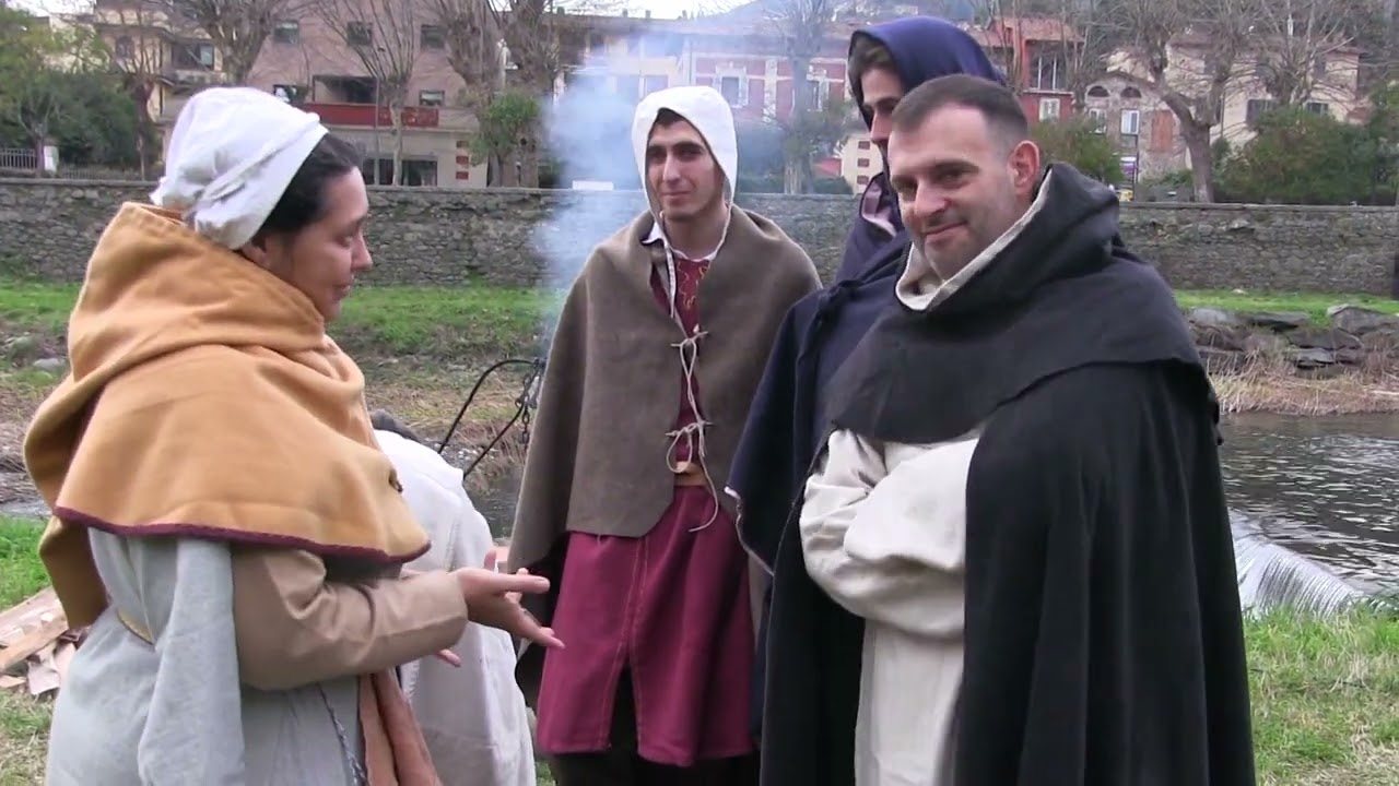 Pescia - Speciale presepe vivente sulla riva del fiume Pescia