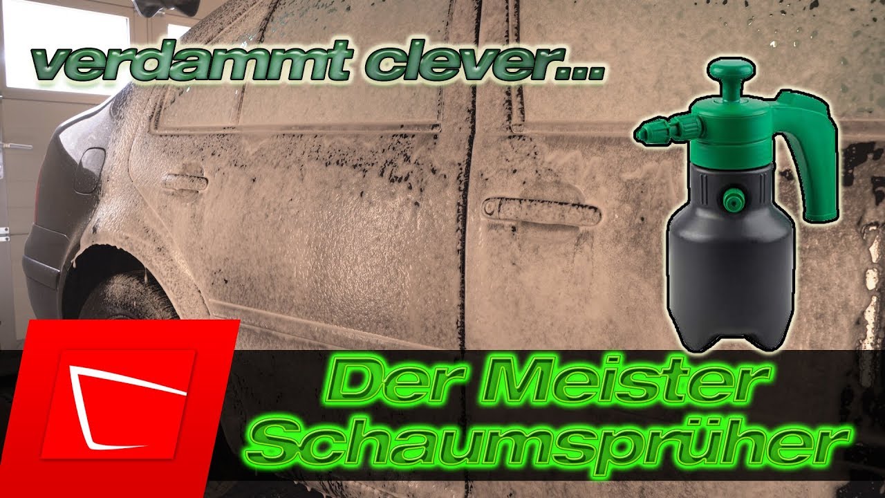 Der Meister Schaumsprüher... wirft Gloria FM10, Alta Foam 2000 und Co. vom Thron! Wollen wir wetten?