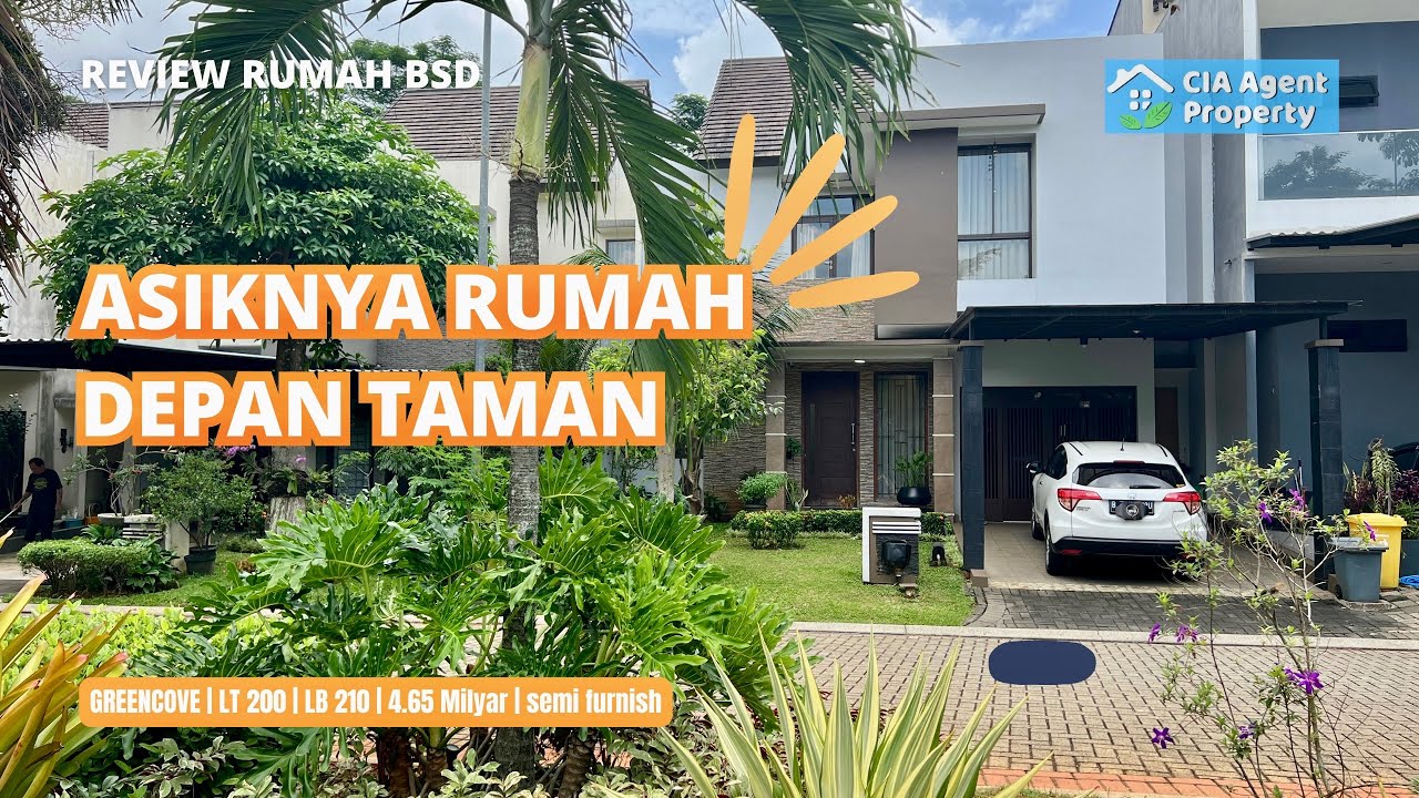 GREENCOVE BSD Review rumah tipe 10x20