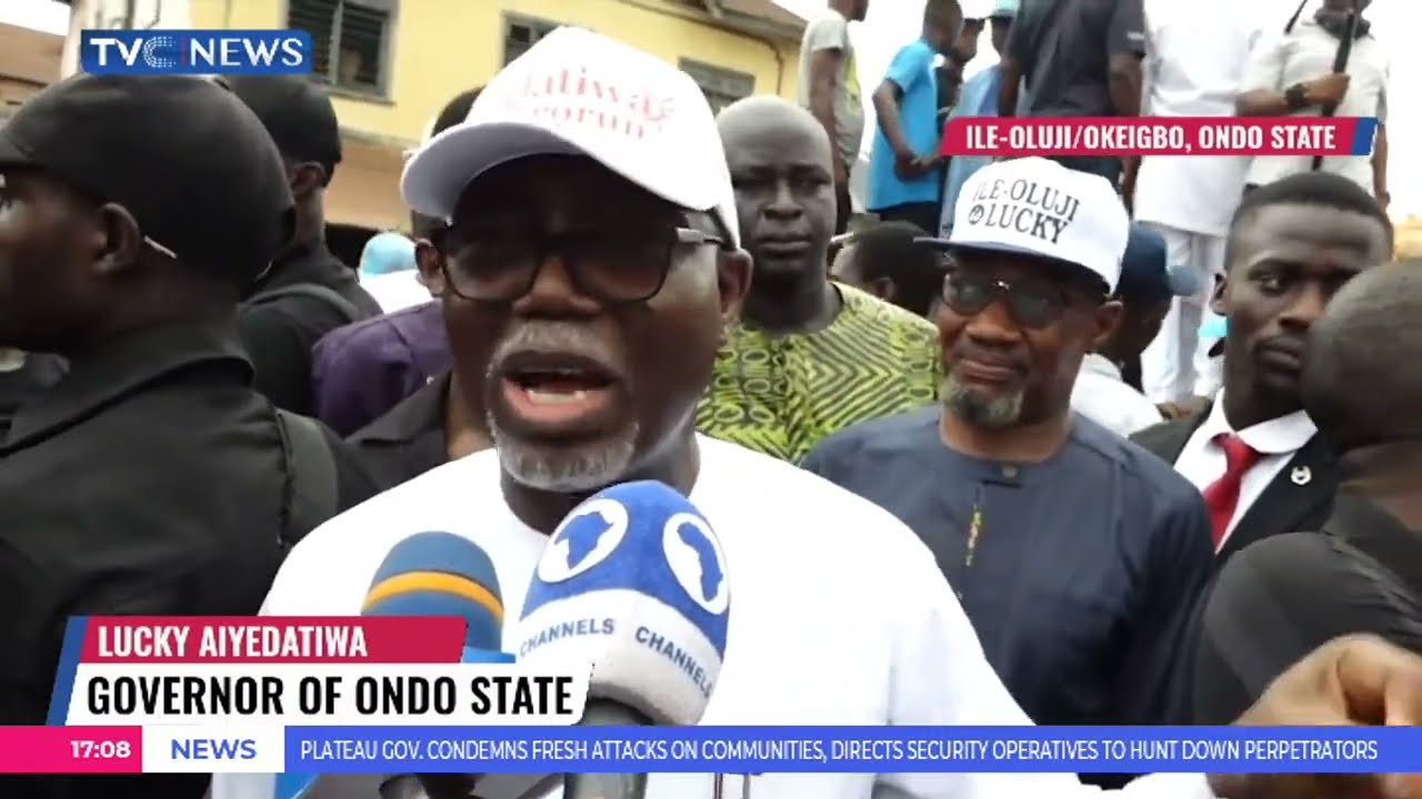 Governor Aiyedatiwa Visits Three Local Council Areas Ahead Of Governorship Primary Election