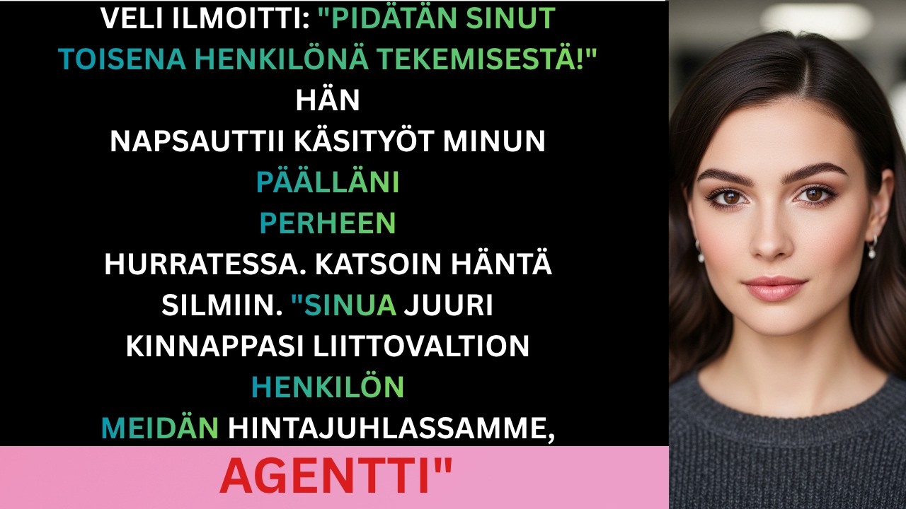 Veli huusi: Pid&auml;t&auml;n sinut! &ndash; Sitten sanoin h&auml;nelle rauhallisesti: Sidoit juuri liittovaltion agentin