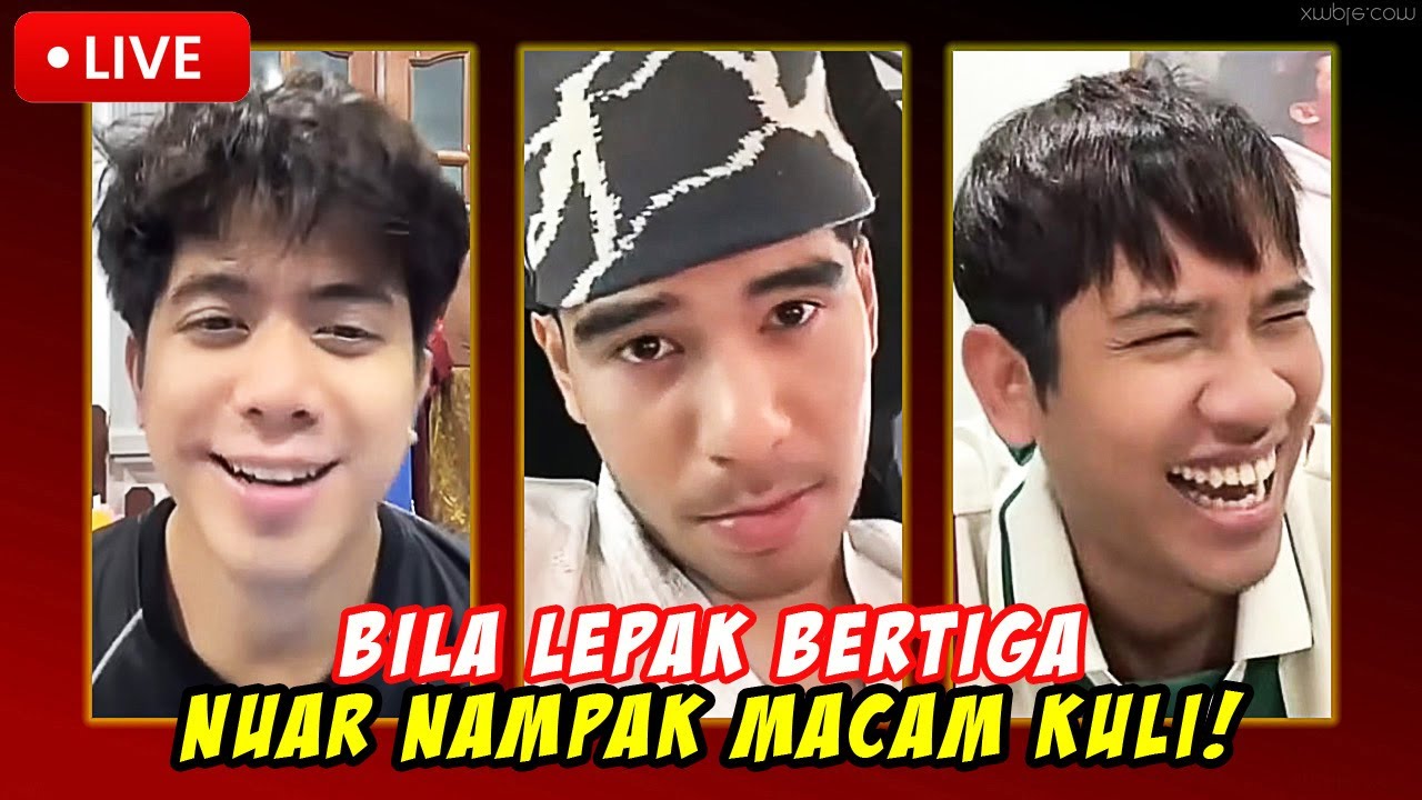 [LAWAK] PART 1 🤣 Rayyan, Kekanda & Arul Risaukan Nuar! | 16.01.26  #kroni #live #lawak