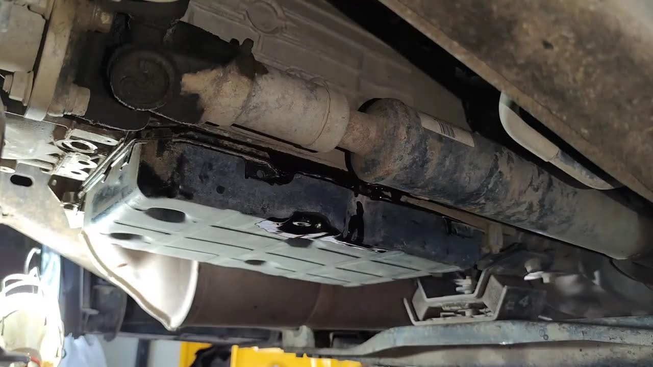 Ssangyong Rexton W automatic transmission oil change