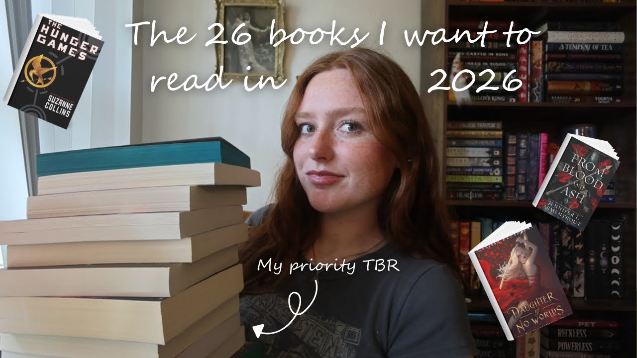 My 26 in 2026: yearly goals, TBR check in, priority TBR, etc.