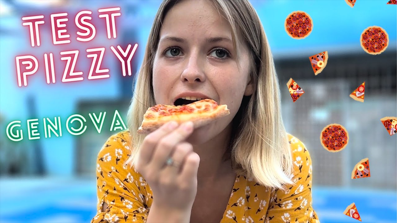 TestuJEMY WŁOSKIEJ PIZZY W GENUI!🍕🇮🇹🍕 | Maja Wacnik