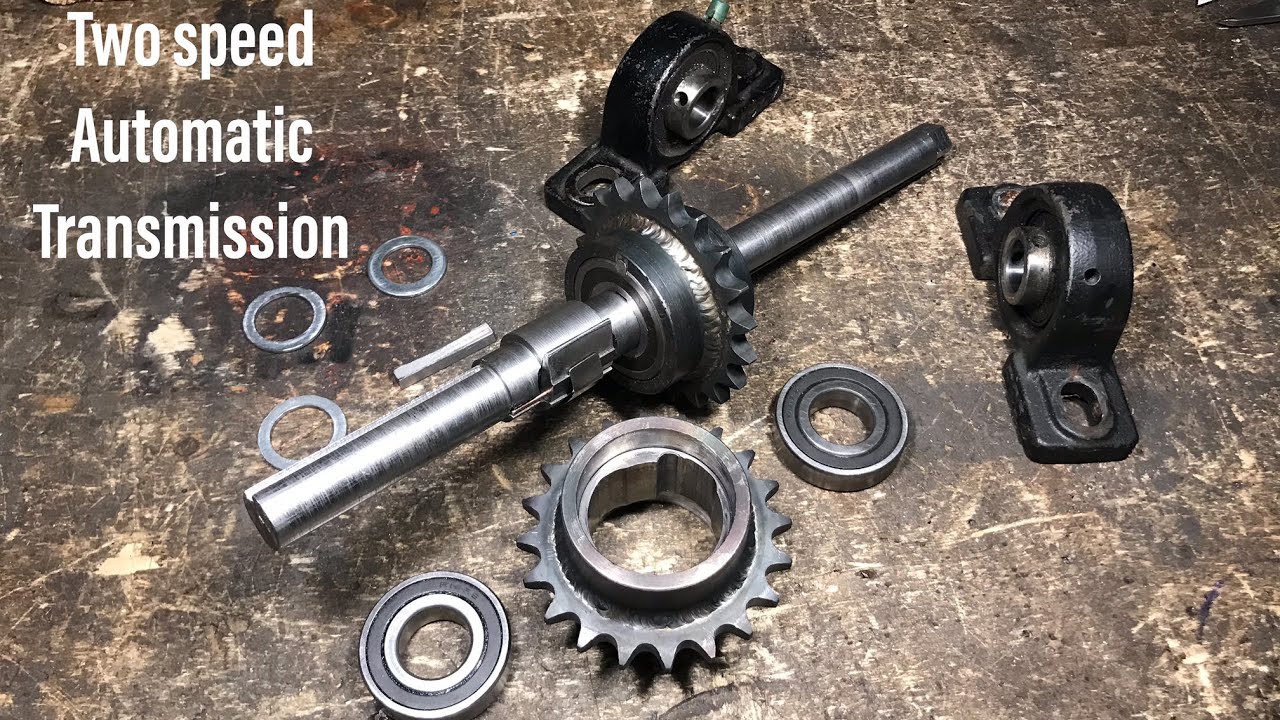 Making an Automatic Two-speed Go kart Transmission
