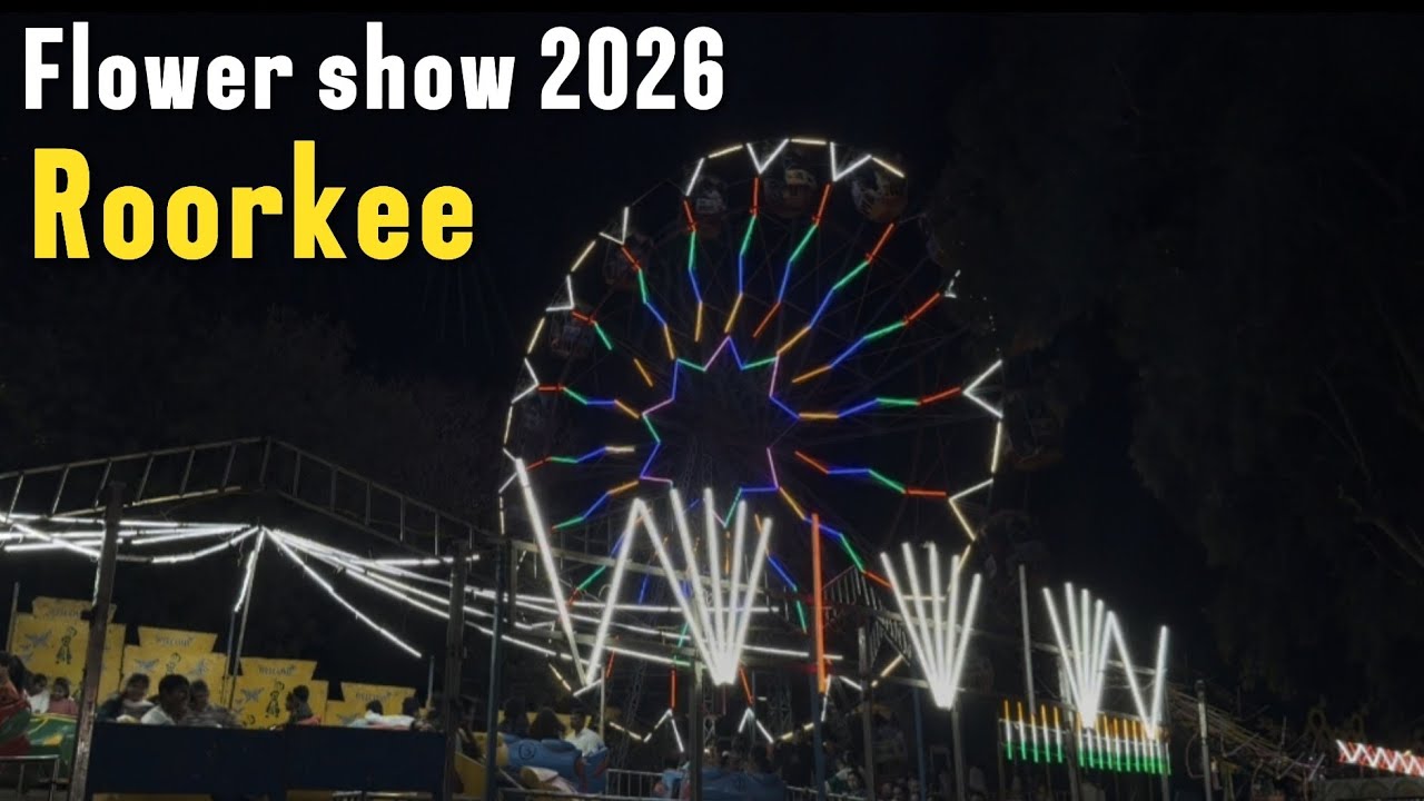 FLOWER SHOW 💐2026 ROORKEE