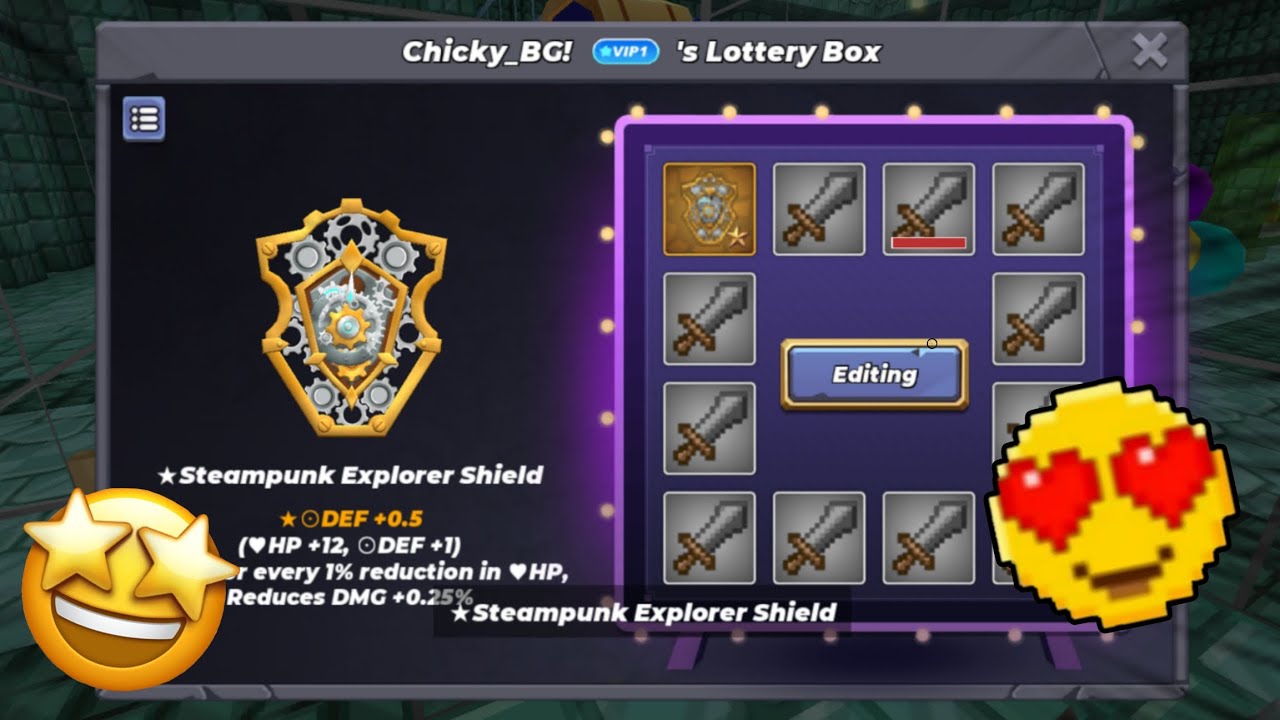 How to get *RICH* using LOTTERY BOX in Skyblock blockmango | bmgo Skyblock