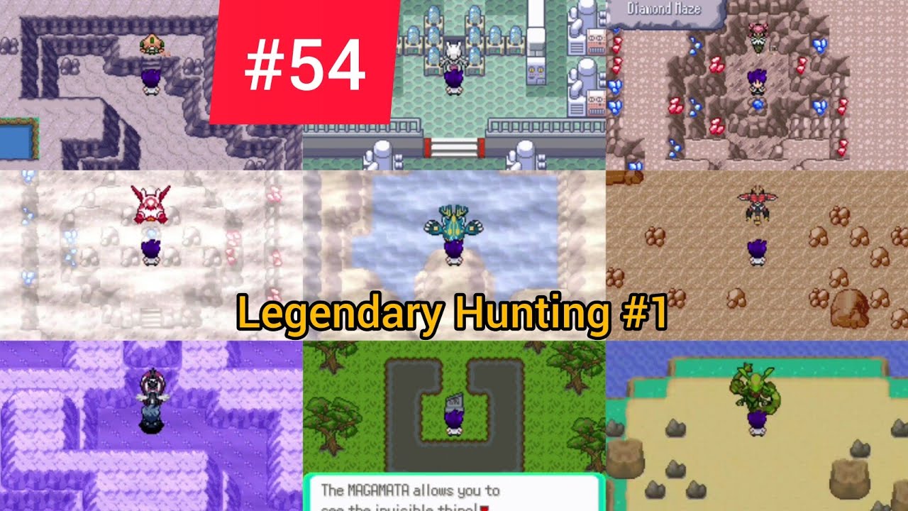 Let's Play: Pokemon Mega Power - Part 54 - The Legendary Pokemon Hunting #1!