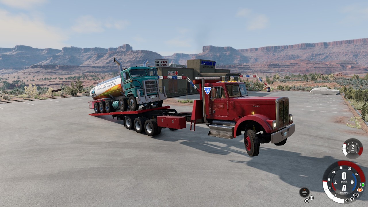 McAllen Bros Junkyard || BeamNG.Drive
